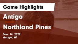 Antigo  vs Northland Pines  Game Highlights - Jan. 14, 2022