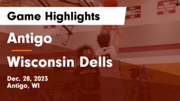 Antigo  vs Wisconsin Dells  Game Highlights - Dec. 28, 2023