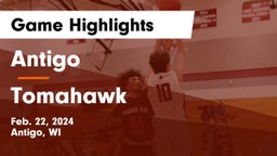 Antigo  vs Tomahawk  Game Highlights - Feb. 22, 2024