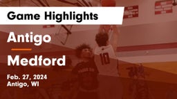 Antigo  vs Medford  Game Highlights - Feb. 27, 2024