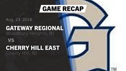 Recap: Gateway Regional  vs. Cherry Hill East  2016