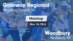 Matchup: Gateway Regional vs. Woodbury  2016