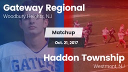 Matchup: Gateway Regional vs. Haddon Township  2017