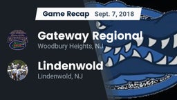 Recap: Gateway Regional  vs. Lindenwold  2018
