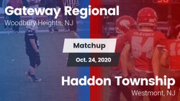 Matchup: Gateway Regional vs. Haddon Township  2020