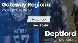 Matchup: Gateway Regional vs. Deptford  2020