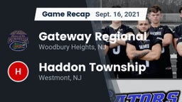 Recap: Gateway Regional  vs. Haddon Township  2021