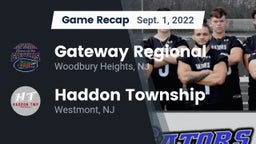 Recap: Gateway Regional  vs. Haddon Township  2022