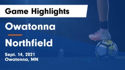 Owatonna  vs Northfield  Game Highlights - Sept. 14, 2021