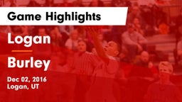 Logan  vs Burley  Game Highlights - Dec 02, 2016