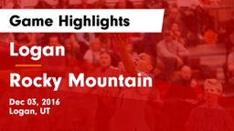 Logan  vs Rocky Mountain  Game Highlights - Dec 03, 2016