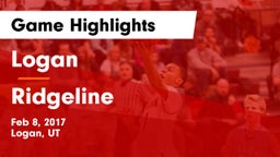 Logan  vs Ridgeline  Game Highlights - Feb 8, 2017