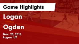 Logan  vs Ogden  Game Highlights - Nov. 20, 2018