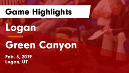 Logan  vs Green Canyon  Game Highlights - Feb. 6, 2019