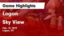 Logan  vs Sky View  Game Highlights - Feb. 15, 2019