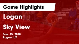 Logan  vs Sky View  Game Highlights - Jan. 15, 2020