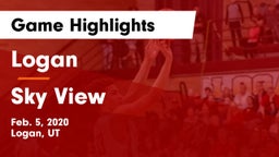 Logan  vs Sky View  Game Highlights - Feb. 5, 2020