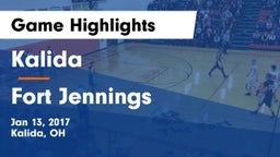 Kalida  vs Fort Jennings  Game Highlights - Jan 13, 2017