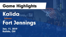 Kalida  vs Fort Jennings  Game Highlights - Jan. 11, 2019