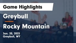 Greybull  vs Rocky Mountain  Game Highlights - Jan. 20, 2023