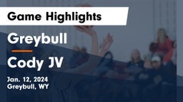 Greybull  vs Cody JV Game Highlights - Jan. 12, 2024
