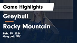Greybull  vs Rocky Mountain  Game Highlights - Feb. 25, 2024