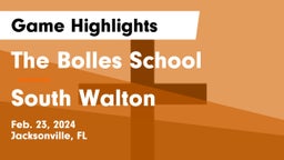 The Bolles School vs South Walton  Game Highlights - Feb. 23, 2024