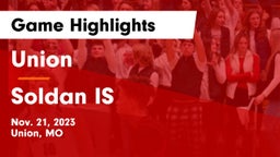Union  vs Soldan IS  Game Highlights - Nov. 21, 2023