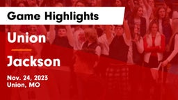 Union  vs Jackson  Game Highlights - Nov. 24, 2023