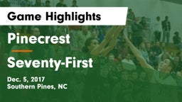 Pinecrest  vs Seventy-First  Game Highlights - Dec. 5, 2017