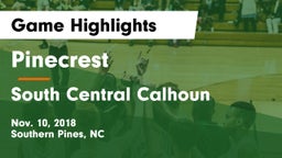 Pinecrest  vs South Central Calhoun Game Highlights - Nov. 10, 2018