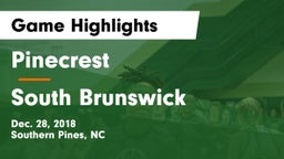 Pinecrest  vs South Brunswick Game Highlights - Dec. 28, 2018