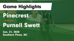 Pinecrest  vs Purnell Swett  Game Highlights - Jan. 31, 2020