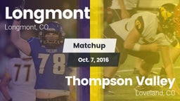 Matchup: Longmont  vs. Thompson Valley  2016