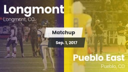 Matchup: Longmont  vs. Pueblo East  2017