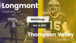 Matchup: Longmont  vs. Thompson Valley  2017