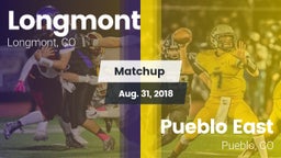Matchup: Longmont  vs. Pueblo East  2018