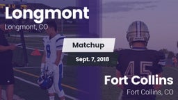 Matchup: Longmont  vs. Fort Collins  2018