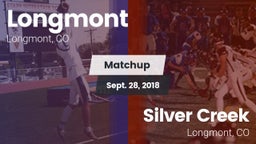 Matchup: Longmont  vs. Silver Creek  2018