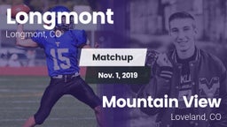 Matchup: Longmont  vs. Mountain View  2019