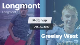 Matchup: Longmont  vs. Greeley West  2020