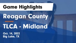 Reagan County  vs TLCA - Midland Game Highlights - Oct. 14, 2022