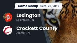 Recap: Lexington  vs. Crockett County  2017