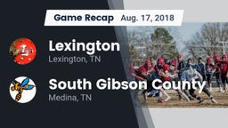 Recap: Lexington  vs. South Gibson County  2018