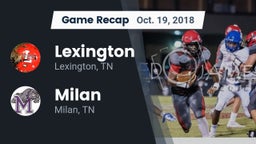 Recap: Lexington  vs. Milan  2018