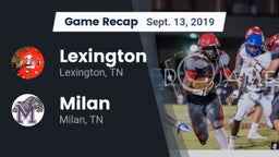 Recap: Lexington  vs. Milan  2019