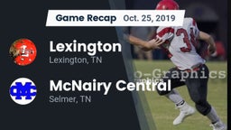 Recap: Lexington  vs. McNairy Central  2019