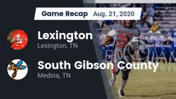 Recap: Lexington  vs. South Gibson County  2020