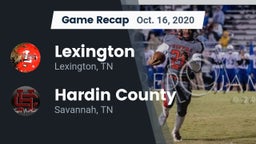 Recap: Lexington  vs. Hardin County  2020