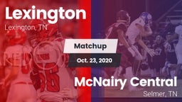 Matchup: Lexington High vs. McNairy Central  2020